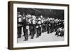 French Soldiers at a Railway Station, Paris, First World War, 1914-null-Framed Giclee Print