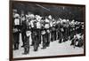 French Soldiers at a Railway Station, Paris, First World War, 1914-null-Framed Giclee Print