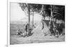 French Soldiers at Rest after Combat, Champagne Region, France, World War I, 1915-null-Framed Giclee Print