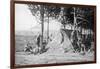 French Soldiers at Rest after Combat, Champagne Region, France, World War I, 1915-null-Framed Giclee Print