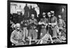 French Soldiers at Rest in Champagne, France, World War I, 1915-null-Framed Giclee Print