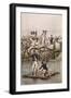 French Soldiers-Bridge-Edouard Detaille-Framed Art Print