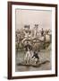 French Soldiers-Bridge-Edouard Detaille-Framed Art Print