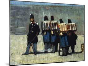 French Soldiers in '59, 1859-Giovanni Fattori-Mounted Giclee Print