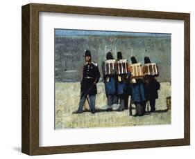 French Soldiers in '59, 1859-Giovanni Fattori-Framed Giclee Print