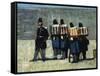 French Soldiers in '59, 1859-Giovanni Fattori-Framed Stretched Canvas