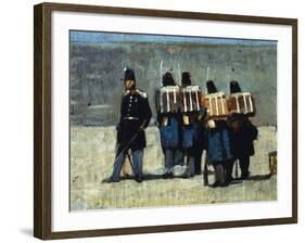 French Soldiers in '59, 1859-Giovanni Fattori-Framed Giclee Print