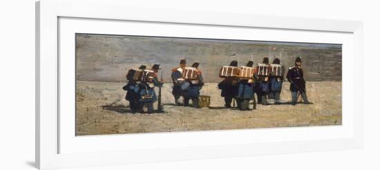 French Soldiers in '59-Giovanni Fattori-Framed Giclee Print