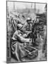 French Soldiers in a Trench 1916-Robert Hunt-Mounted Photographic Print