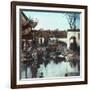 French Soldiers in the Yu Yuan Park, During the Second Opium War, Shanghai (China), Circa 1860-Leon, Levy et Fils-Framed Premium Photographic Print