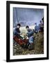 French Soldiers, Marne, September 1914-Jules Gervais-Courtellemont-Framed Giclee Print