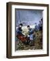 French Soldiers, Marne, September 1914-Jules Gervais-Courtellemont-Framed Giclee Print