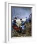 French Soldiers, Marne, September 1914-Jules Gervais-Courtellemont-Framed Giclee Print