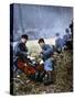 French Soldiers, Marne, September 1914-Jules Gervais-Courtellemont-Stretched Canvas