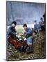 French Soldiers, Marne, September 1914-Jules Gervais-Courtellemont-Mounted Premium Giclee Print