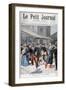 French Soldiers Returning Home, France, 1897-Oswaldo Tofani-Framed Giclee Print