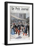 French Soldiers Returning Home, France, 1897-Oswaldo Tofani-Framed Giclee Print