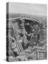 French Soldiers Standing Outside their Trench During World War I-null-Stretched Canvas