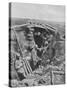 French Soldiers Standing Outside their Trench During World War I-null-Stretched Canvas