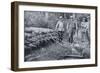 French Soldiers with Gas Cylinders, World War I, 1915-null-Framed Giclee Print