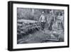 French Soldiers with Gas Cylinders, World War I, 1915-null-Framed Giclee Print