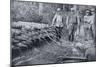 French Soldiers with Gas Cylinders, World War I, 1915-null-Mounted Giclee Print