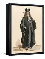 French Solicitor, 1725-null-Framed Stretched Canvas