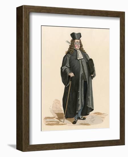 French Solicitor, 1725-null-Framed Art Print