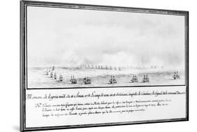 French Squadron, 1778-Pierre Ozanne-Mounted Giclee Print