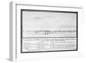 French Squadron, 1778-Pierre Ozanne-Framed Giclee Print