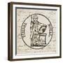 French Stamp I-Gwendolyn Babbitt-Framed Art Print