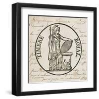 French Stamp I-Gwendolyn Babbitt-Framed Art Print