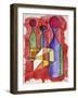 French Still Life-Wine and Cheese-Richard Lawrence-Framed Photographic Print