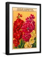 French Stock Seed Packet-null-Framed Art Print