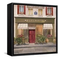 French Store II-Elizabeth Medley-Framed Stretched Canvas