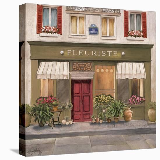 French Store II-Elizabeth Medley-Stretched Canvas