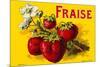 French Strawberries-null-Mounted Premium Giclee Print