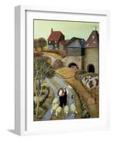 French Street Farm-Margaret Loxton-Framed Giclee Print