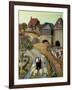 French Street Farm-Margaret Loxton-Framed Giclee Print