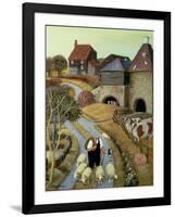 French Street Farm-Margaret Loxton-Framed Giclee Print