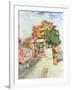 French Street Scene with Access to a Vantage Point, 1887-Vincent van Gogh-Framed Giclee Print