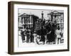 French Street Sellers Offering Souvenirs to a Truckload of German Soldiers, Paris, 27 July 1940-null-Framed Photographic Print