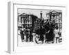 French Street Sellers Offering Souvenirs to a Truckload of German Soldiers, Paris, 27 July 1940-null-Framed Photographic Print