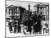 French Street Sellers Offering Souvenirs to a Truckload of German Soldiers, Paris, 27 July 1940-null-Mounted Photographic Print