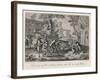 French Strolling Players-null-Framed Art Print