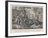 French Strolling Players-null-Framed Art Print