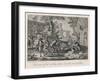 French Strolling Players-null-Framed Art Print