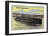 French Submarine Gustave Zede, 1913-null-Framed Giclee Print