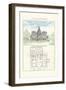 French Suburban Chateau-Richard Brown-Framed Art Print