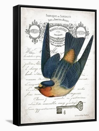 French Swallow I-Gwendolyn Babbitt-Framed Stretched Canvas